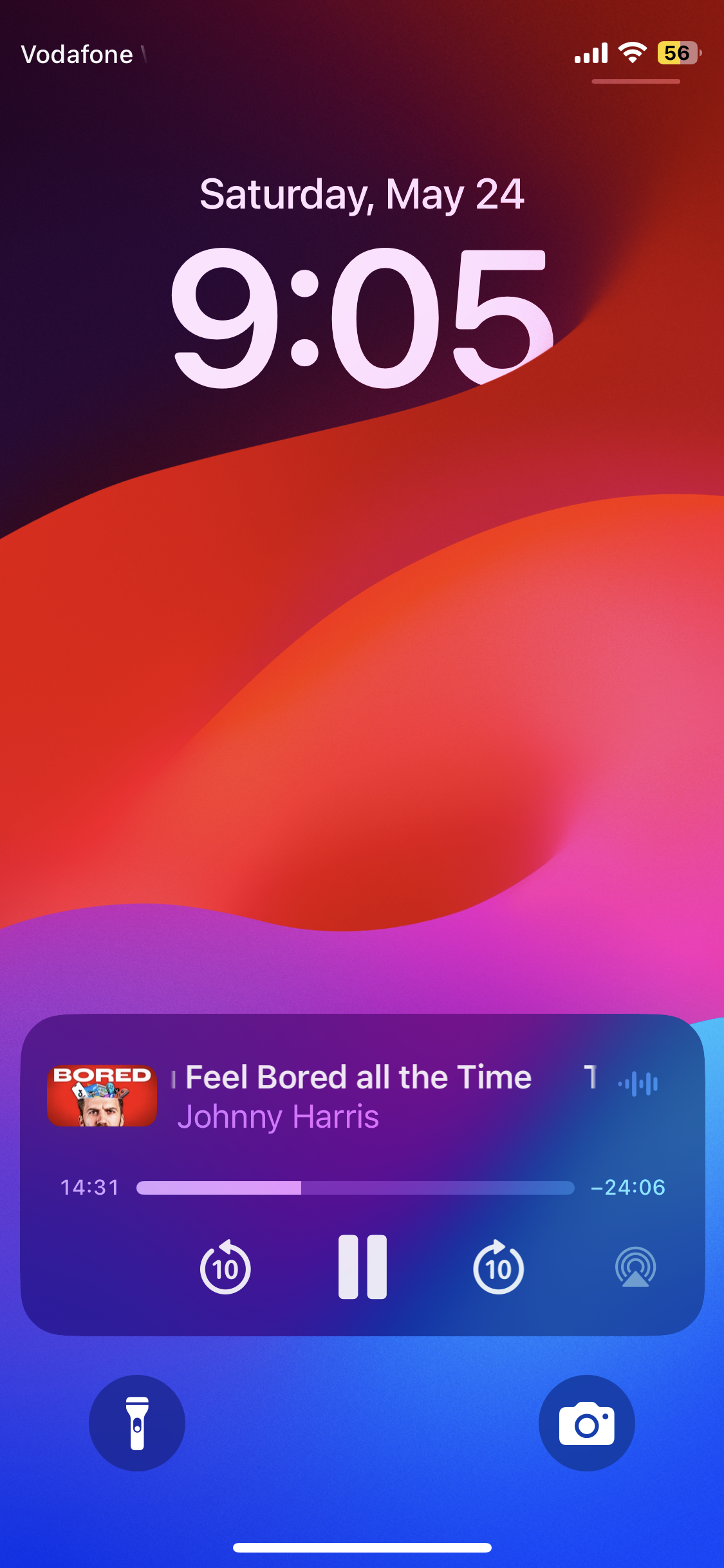 SmallTube Screenshot - Lock screen